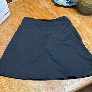 Betabrand Black Skort